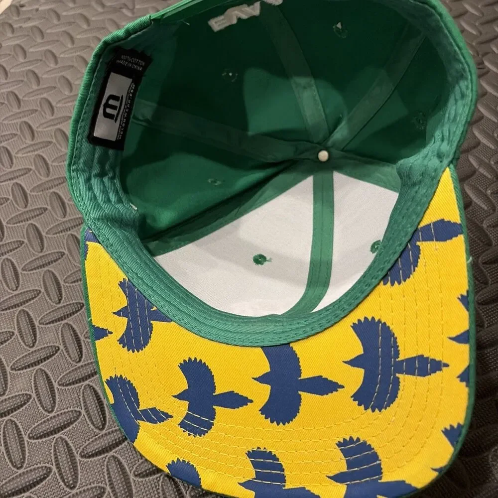 Oakland A's Hat Stampy Elephant Eva Air Promo SGA Baseball Golf  SnapBack Green